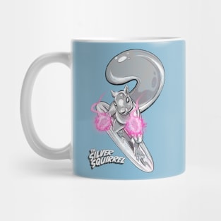 The SIlver Squirrel - distressed Mug